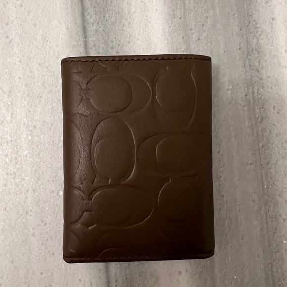 Coach Tri-Fold Wallet - Tobacco - F74539 - Picture 1 of 4